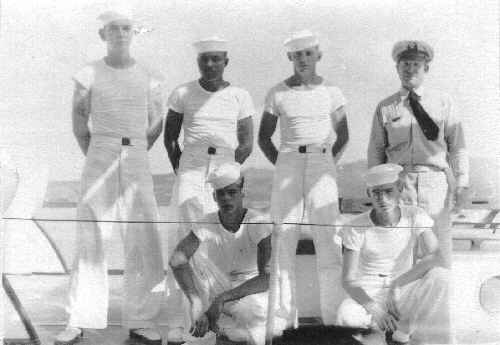 Crew of the Admiral's Barge, Guam, M. I.