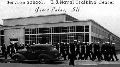 Service School,  U. S. Naval Training Center, Great Lakes, IL